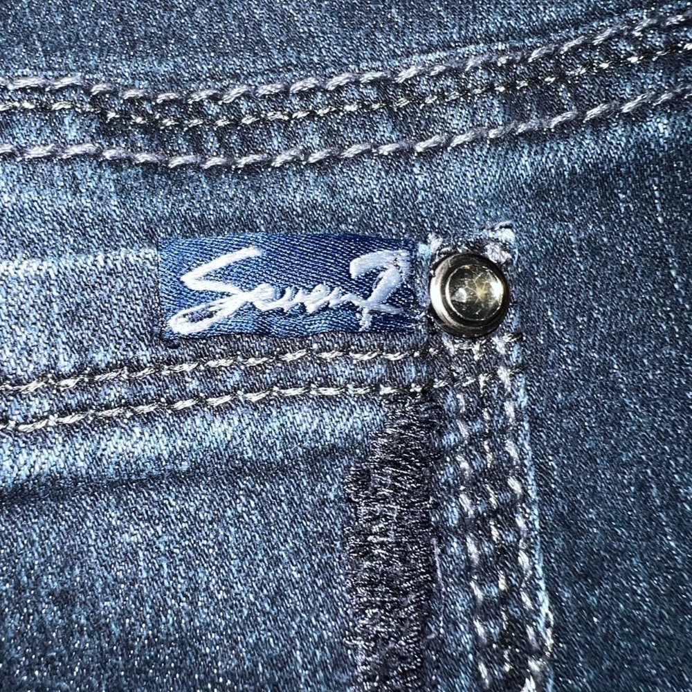 Seven7 Blue Skinny Jeans Versatile Style - Picture 9 of 10